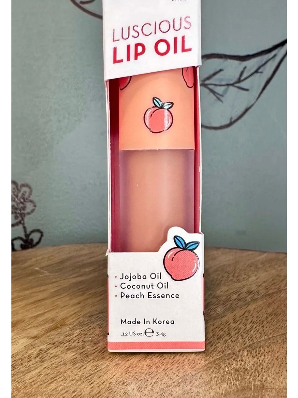 The Crème Shop Luscious Lip Oil Peach Cobbler 🍑